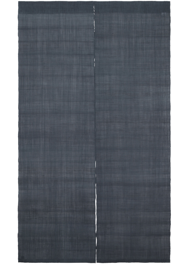 のれん「無地染め麻のれん150cm」