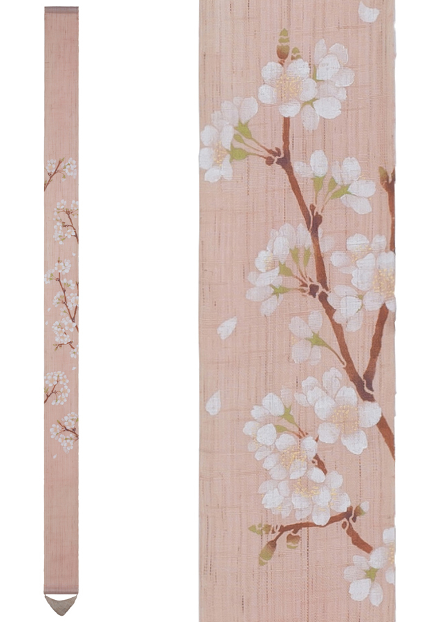 細タペストリー「桜」